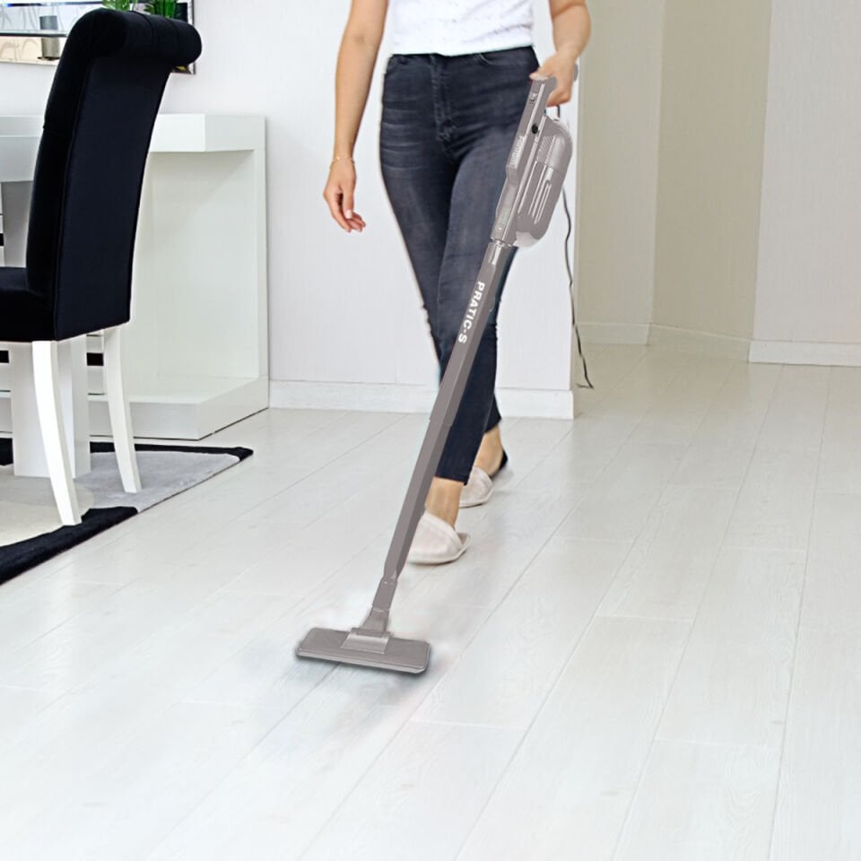 fantom P1200 Pratic-s Toz Torbasız Elektrikli Dikey Süpürge Antrasit