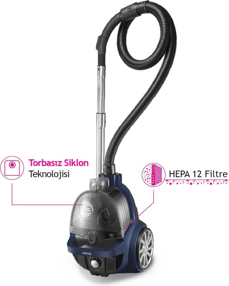 Altus Al 606 St Hepa Filtreli Torbasız Elektrikli Süpürge