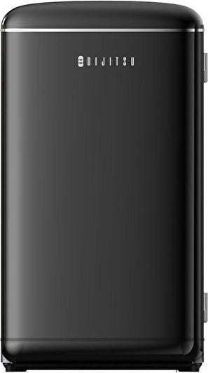 Dijitsu DB120RBL Retro Siyah Buzdolabı