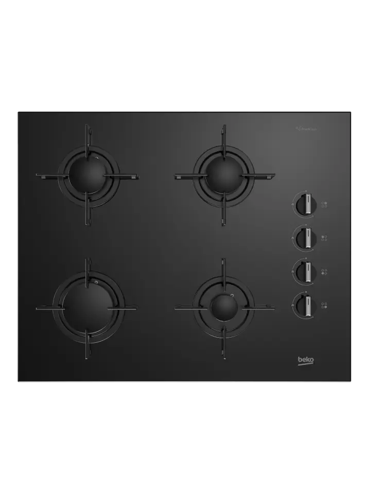 BEKO BOCD T 6510 ES Gazlı Cam Tablalı Ocak
