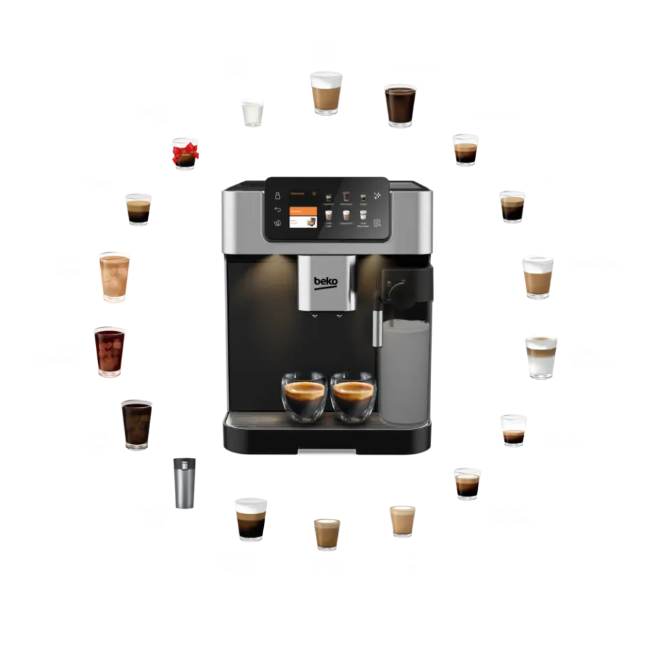 BEKO CaffeExperto® CE7500+ CEG 7348 X Tam Otomatik Espresso Makinesi